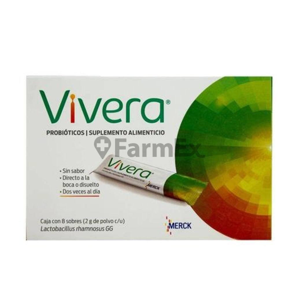 Vivera x 8 sobres Farmex-Fonasa-Persistente